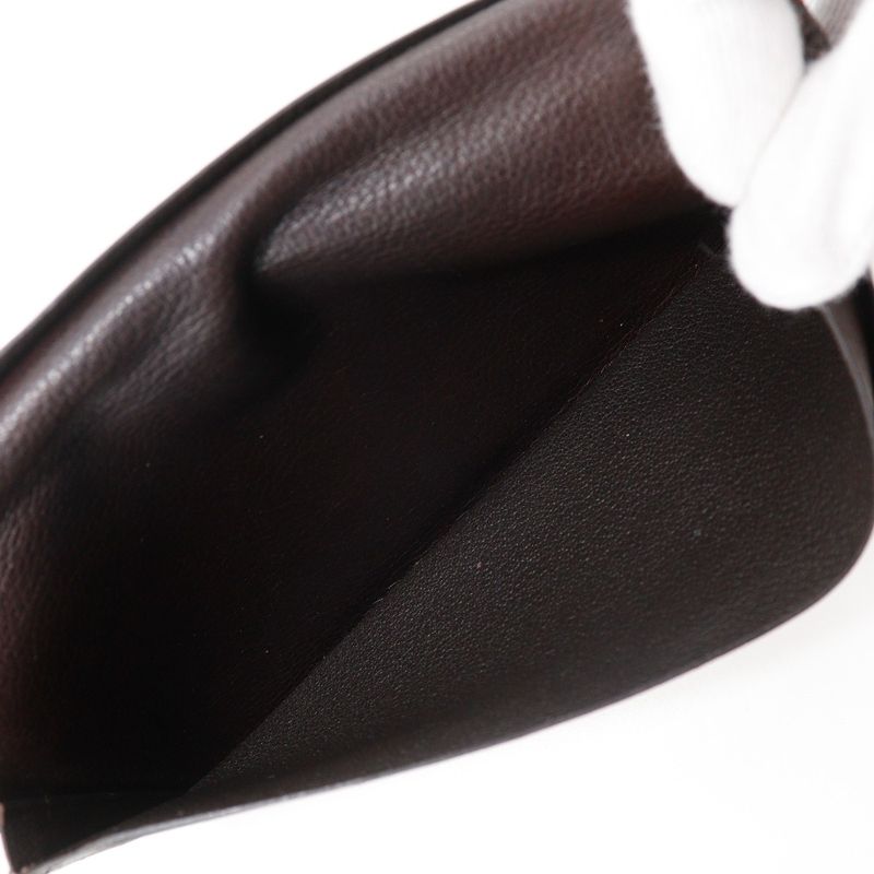 Hermes Mc2 Fleming Leather Brown Billfold
