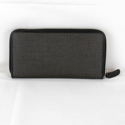 Bvlgari Weekend Round Zip Wallet Leather Black — view 2