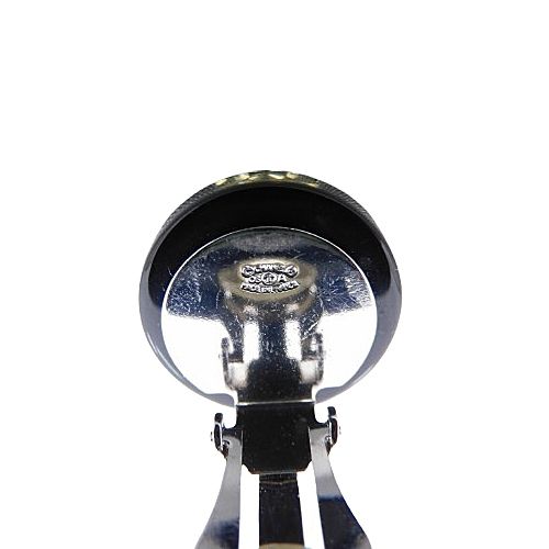 Chanel Earrings CC Logo Rhinestone Black