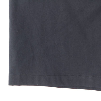 Prada Logo Belt Skirt Knee Length Navy 42