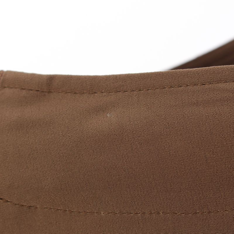 Hermes Silk Chaine D'ancre Buckle Long Skirt Maxi Length Beige 36