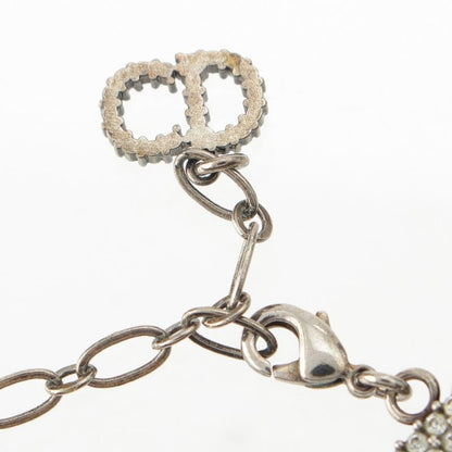 Dior J'adior Rhinestone Choker Necklace Black