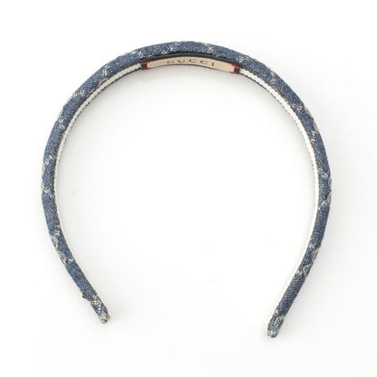 Gucci GG Denim Headband Hair Blue