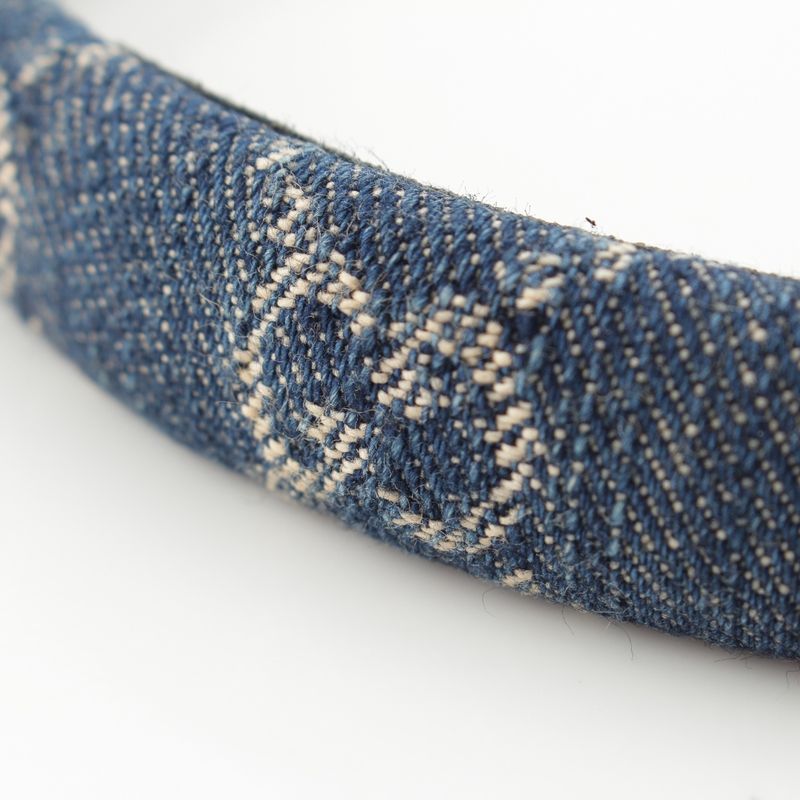 Gucci GG Denim Headband Hair Blue