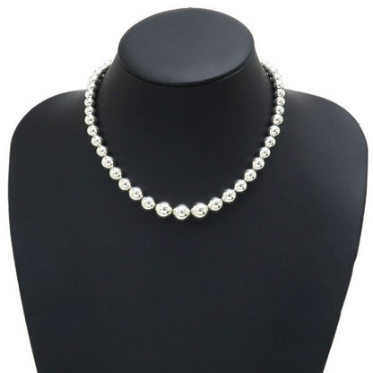 Tiffany & Co. Graduated Ball Necklace
