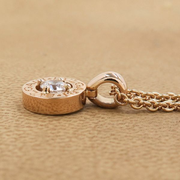 Bvlgari Necklace Diamond Pink 38