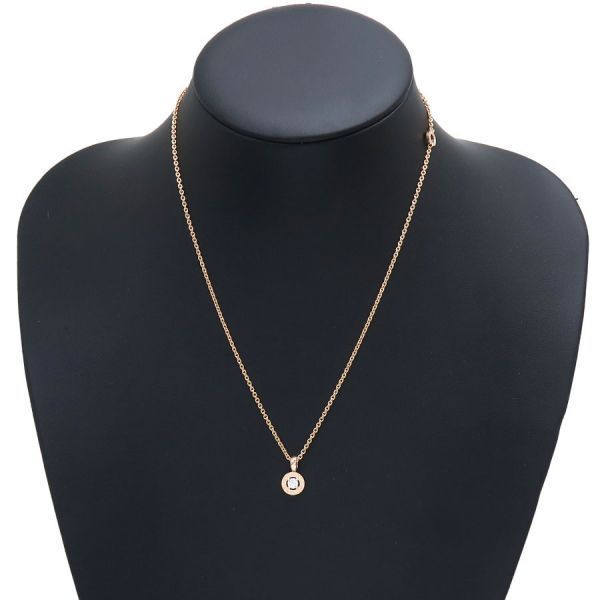 Bvlgari Necklace Diamond Pink 38