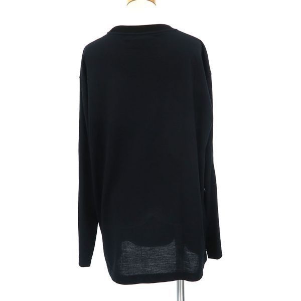 Louis Vuitton Long T-Shirt Wool Black