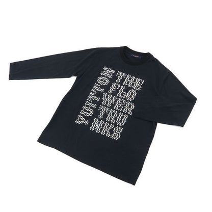 Louis Vuitton Long T-Shirt Wool Black