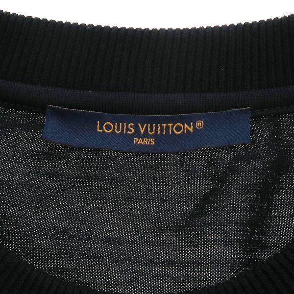 Louis Vuitton Long T-Shirt Wool Black