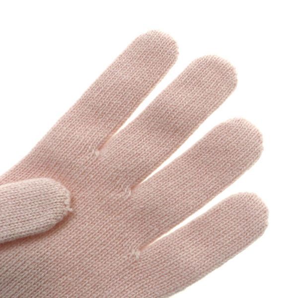 Hermes Knit Gloves Cashmere Pink