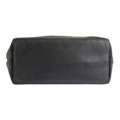 Gucci Black Gold GG Canvas Leather 002 Tote