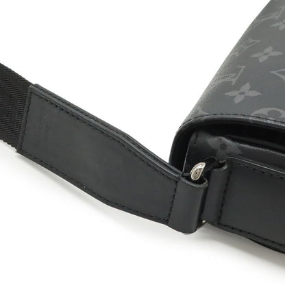 Louis Vuitton Monogram Eclipse District PM Messenger Bag Black Gray