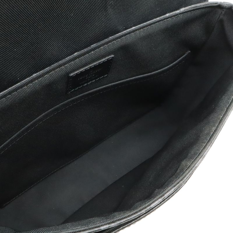 Louis Vuitton Monogram Eclipse District PM Messenger Bag Black Gray