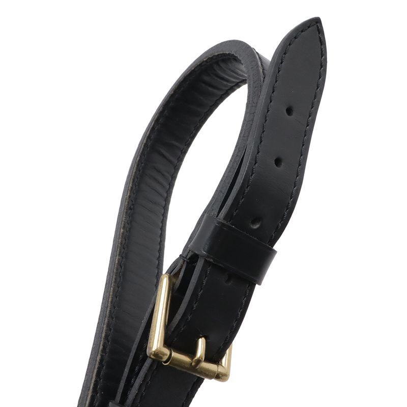 Louis Vuitton Epi Petit Noe Shoulder Bag Drawstring Noir Black