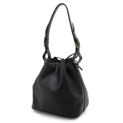 Louis Vuitton Epi Petit Noe Shoulder Bag Drawstring Noir Black