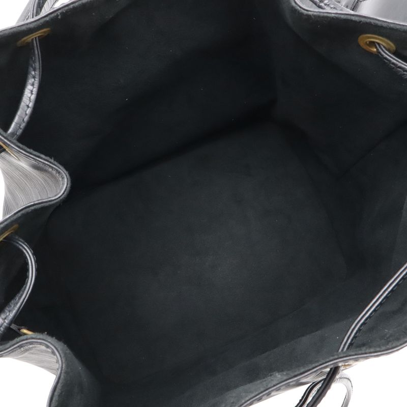 Louis Vuitton Epi Petit Noe Shoulder Bag Drawstring Noir Black