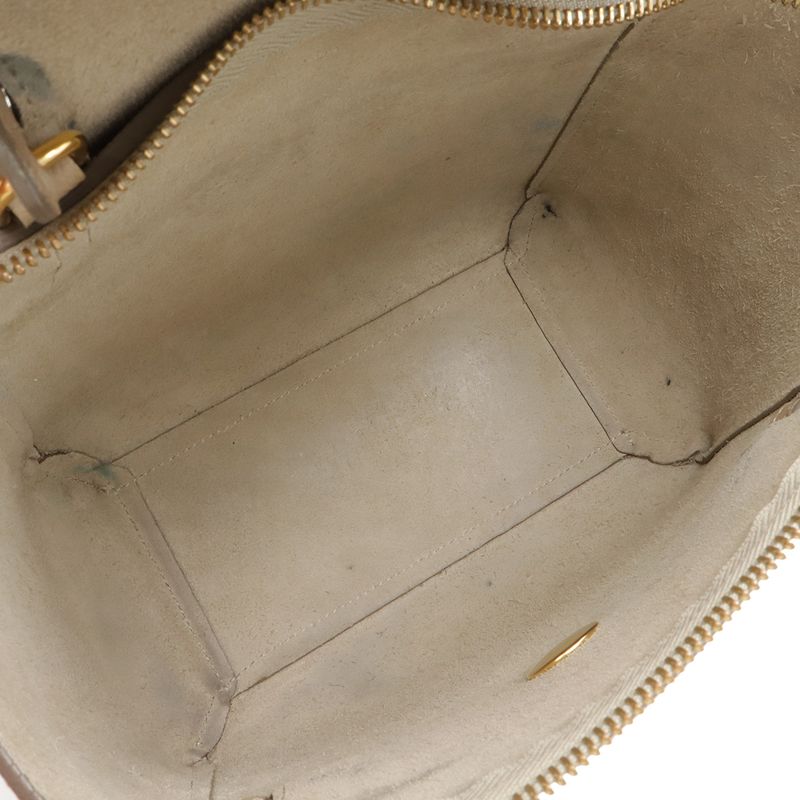 Celine Belt Bag Nano 2-Way Crossbody Leather Greige