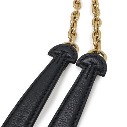 Louis Vuitton Monogram Empreinte Vavin PM Shoulder Bag Chain Noir Black
