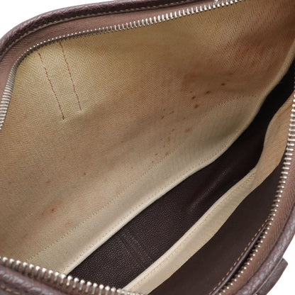 Hermes Trim 35 Shoulder Bag Buffalo Amazonia Dark Brown