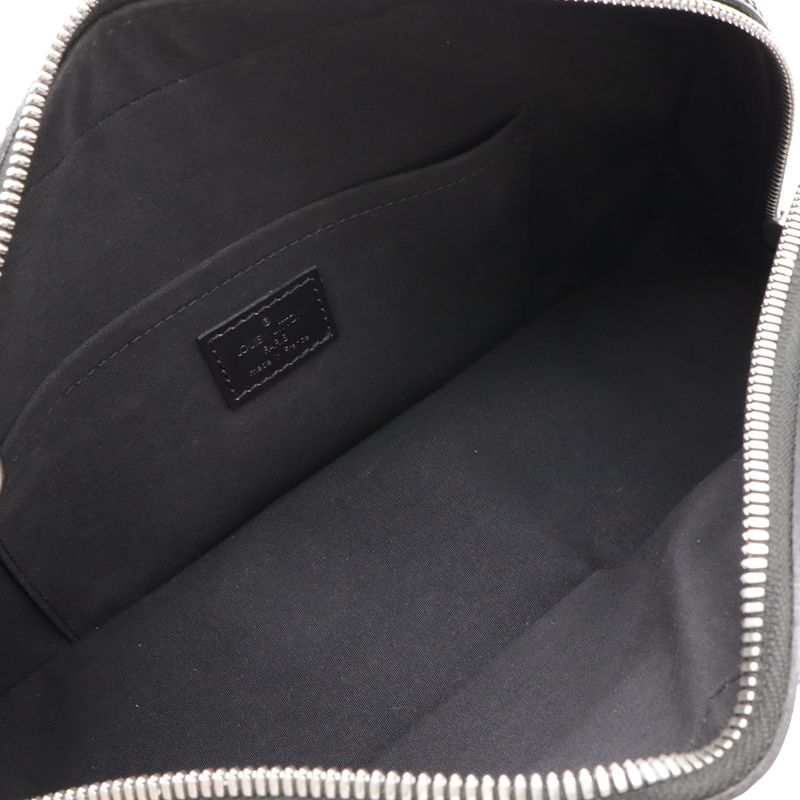 Louis Vuitton Monogram Matte Shelton Handbag Noir Black