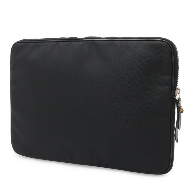 Gucci Embroidered Laptop Case PC Clutch Taiga Tiger Black Multicolor