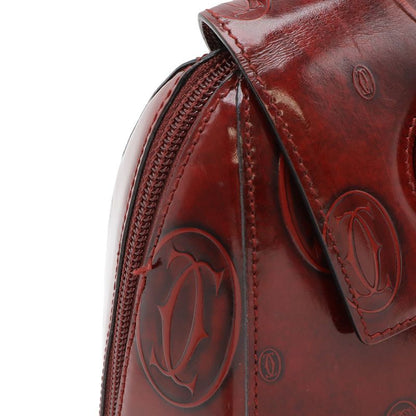 Cartier Happy Birthday Backpack Leather Gold Bordeaux