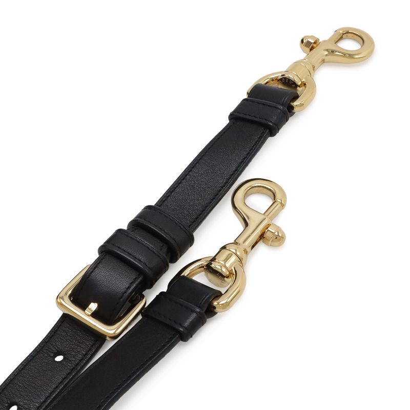 Loewe Fusta 31 Mini Boston Bag 2-Way Leather Black Gold
