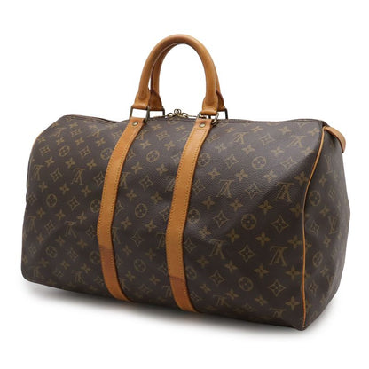 Louis Vuitton Monogram Keepall 45 Boston Bag Travel Purse