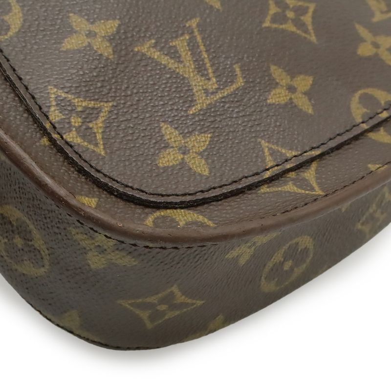 Louis Vuitton Monogram Saint Cloud MM 18 Shoulder Bag Pochette
