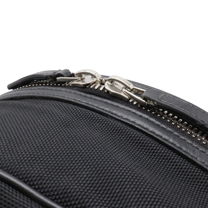 Gucci Sherry Backpack Leather Canvas Black Green Red