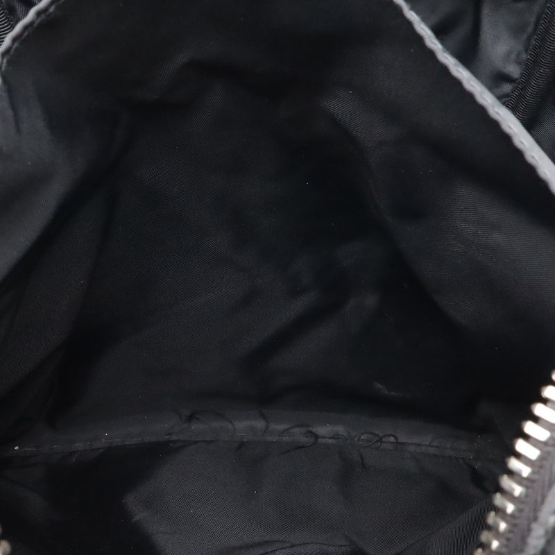 Gucci Sherry Backpack Leather Canvas Black Green Red