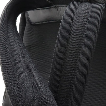 Gucci Sherry Backpack Leather Canvas Black Green Red