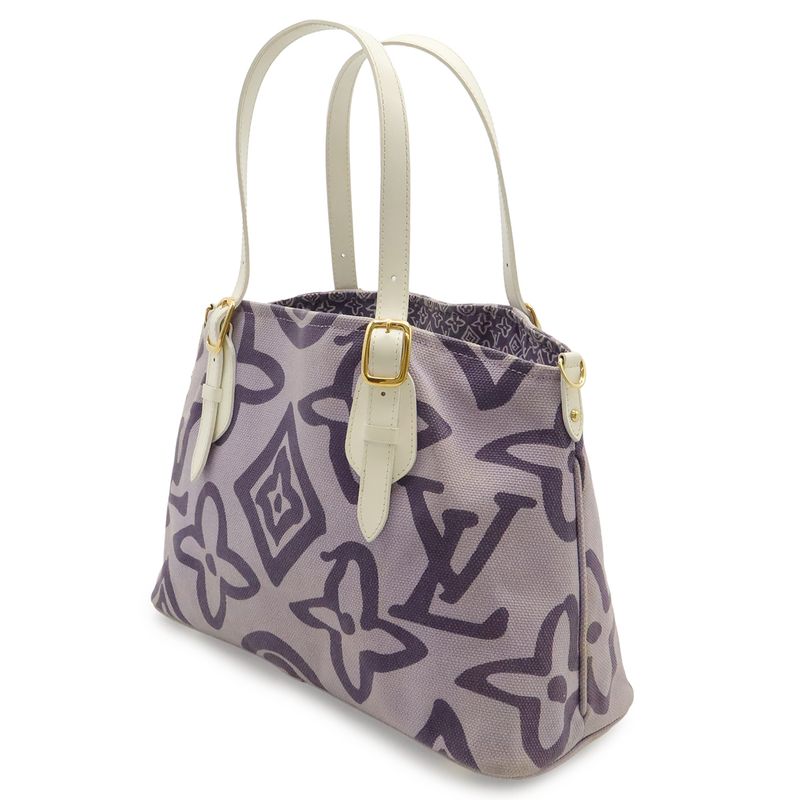 Louis Vuitton Cruise Leather Canvas Lila