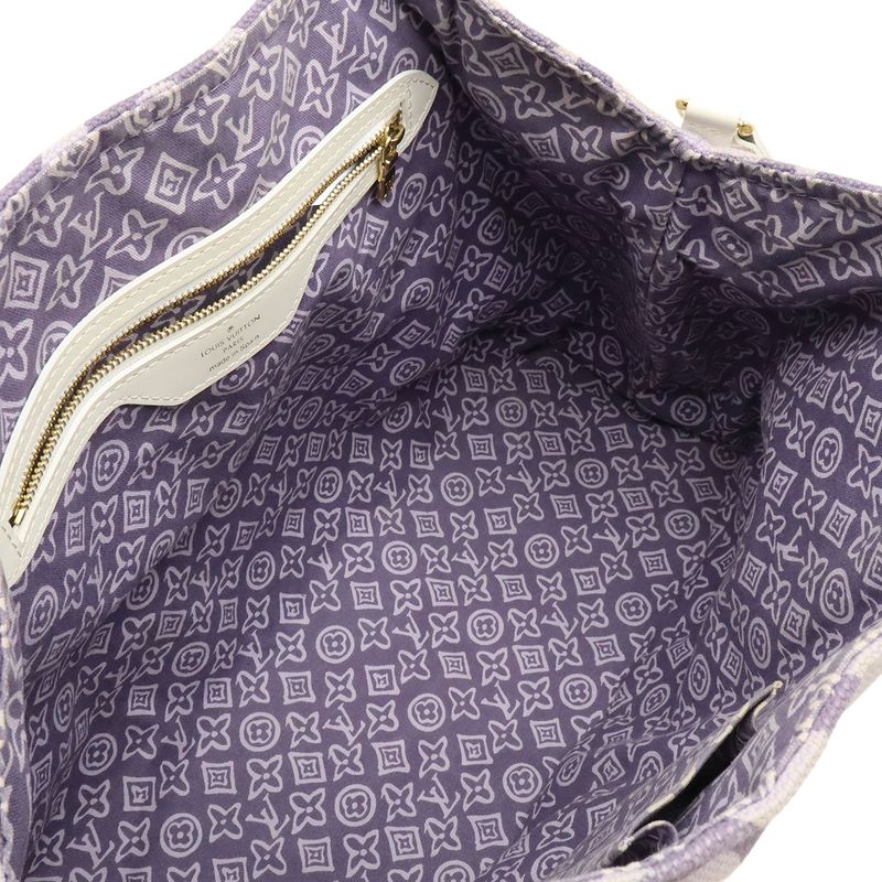 Louis Vuitton Cruise Leather Canvas Lila