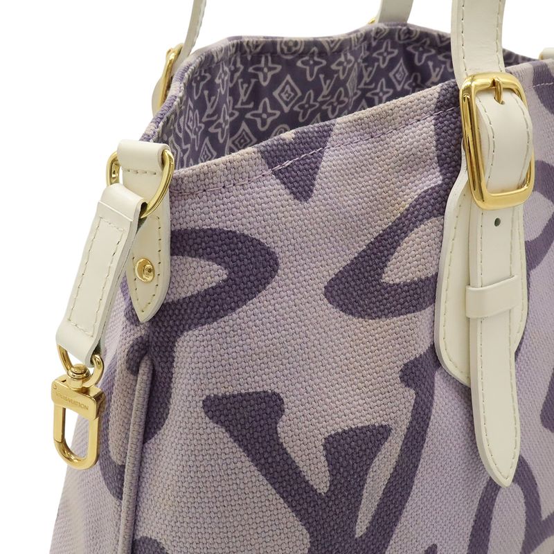 Louis Vuitton Cruise Leather Canvas Lila