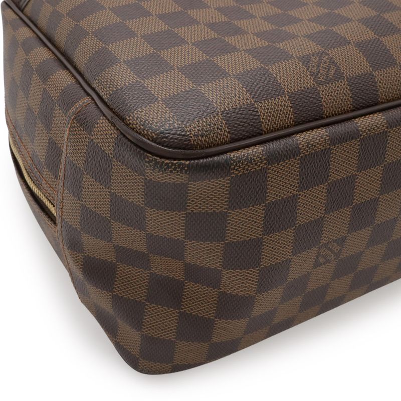 Louis Vuitton Damier Deauville Bowling Vanity Mini Boston Bag SP Order