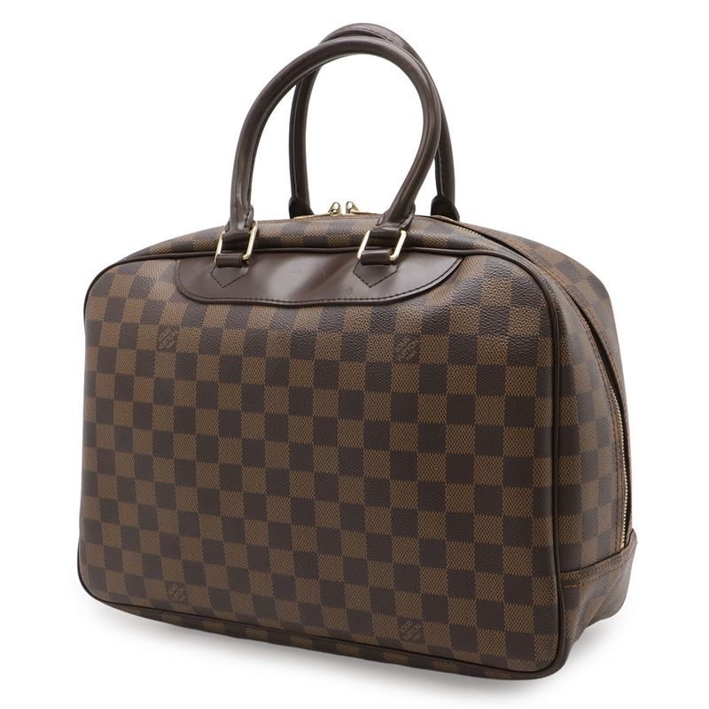 Louis Vuitton Damier Deauville Bowling Vanity Mini Boston Bag SP Order