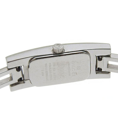 Gucci Stainless Steel Quartz Analog Display Silver Dial Watch