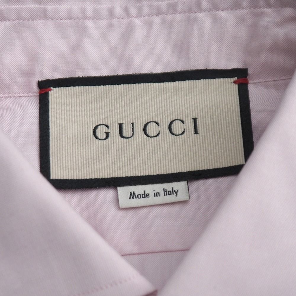 Gucci Long Sleeve Shirt 15 GG Logo Cotton — view 8