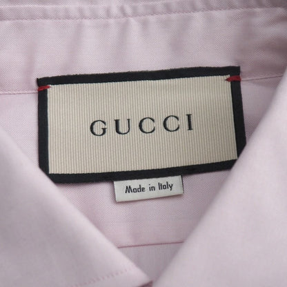 Gucci Long Sleeve Shirt 15 GG Logo Cotton — view 8
