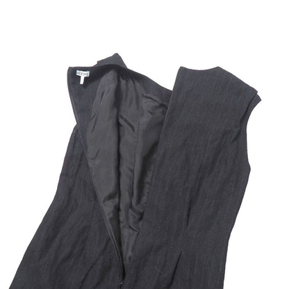 Loewe Dress 36 Striped Sleeveless Long — view 4