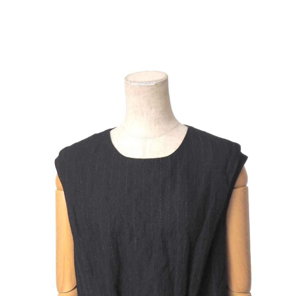 Loewe Dress 36 Striped Sleeveless Long — view 3