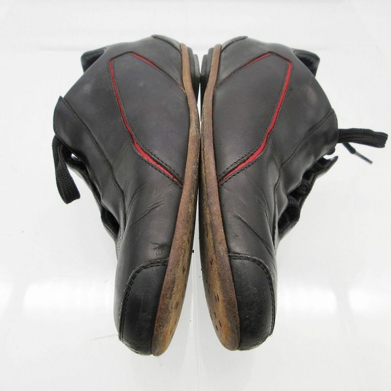 Louis Vuitton Black Leather Sneakers Shoes 35