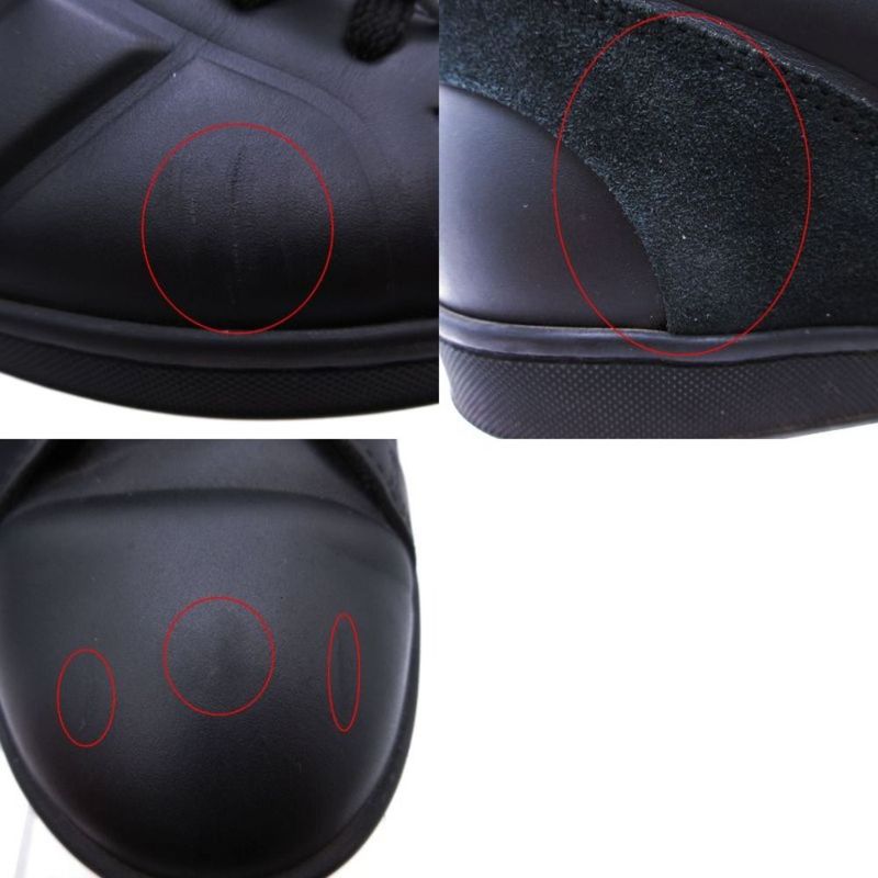 Louis Vuitton Leather Sneakers Shoes LV Logo Fuse Ledge