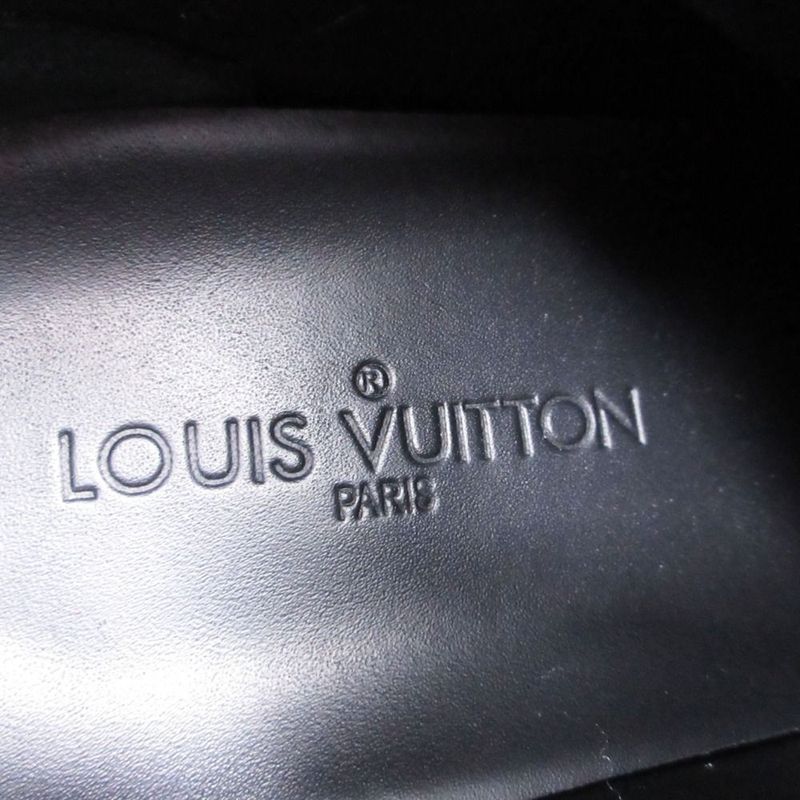 Louis Vuitton Leather Sneakers Shoes LV Logo Fuse Ledge