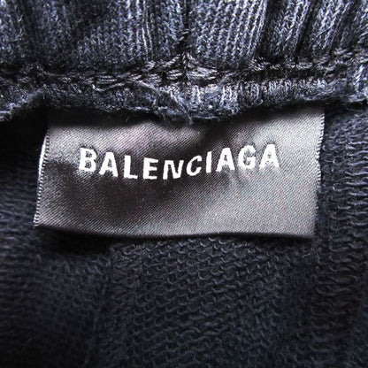 Balenciaga Sweatshirt Baggy Pants Side Logo Embroidery Jersey Gray XS