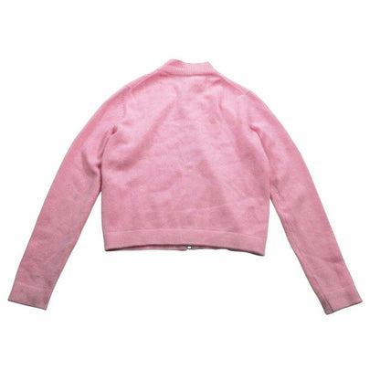Louis Vuitton Cashmere Driver's Knit Jacket Pink XS