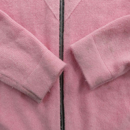 Louis Vuitton Cashmere Driver's Knit Jacket Pink XS