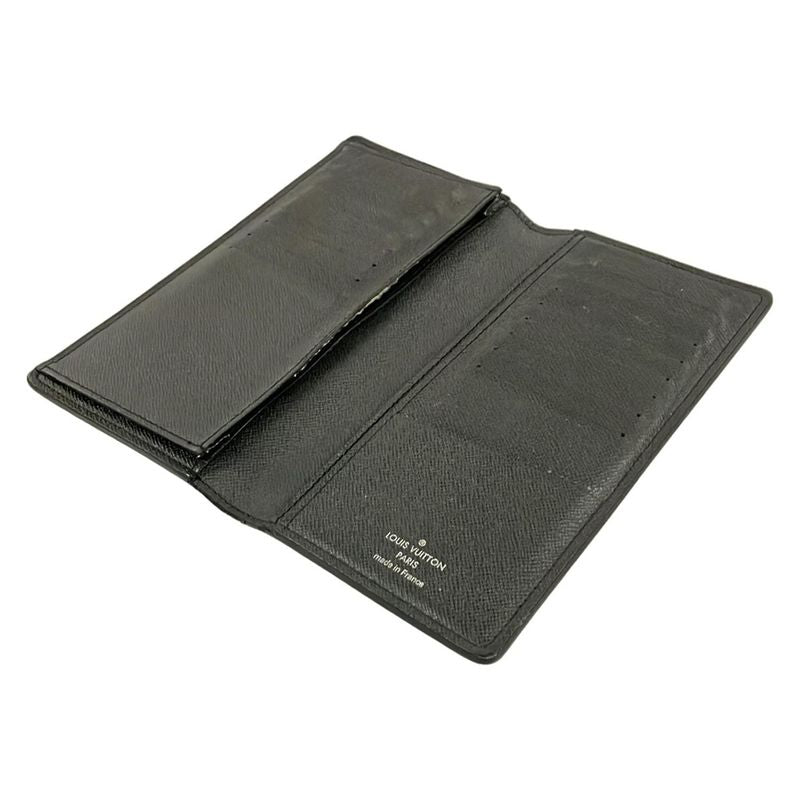 Louis Vuitton Billfold Taiga Portefeuille Ron Ardoise Leather